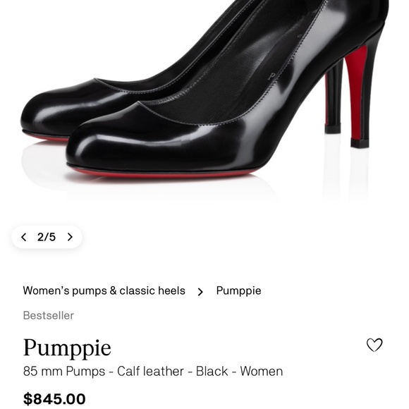 Christian Louboutin Black Pumppie - Picture 8 of 10